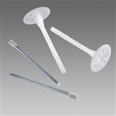 DEN BRAVEN Talířová hmoždinka XPM 10 s kovovým trnem, natloukací, dlouhý rozpon 420mm